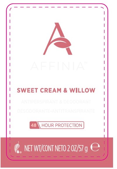 Package Label. Principal Display Panel (Sweet Cream And Willow Front)